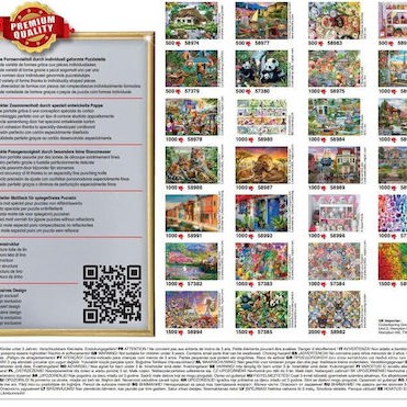 Schmidt Spiele Sesame Street Who How What? Jigsaw Puzzle 1000 Pieces