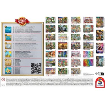 Schmidt Spiele Sesame Street Who How What? Jigsaw Puzzle 1000 Pieces