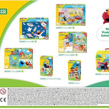 Schmidt Spiele Sesame Street Who How What? Jigsaw Puzzle 1000 Pieces