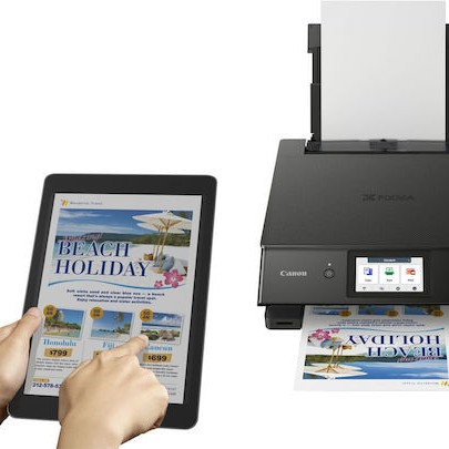 Canon Pixma TS8750 Έγχρωμο Πολυμηχάνημα Inkjet με WiFi και Mobile Print