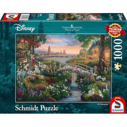 Puzzle 101 Dalmatians 2D 1000 Κομμάτια