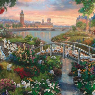 Puzzle 101 Dalmatians 2D 1000 Κομμάτια