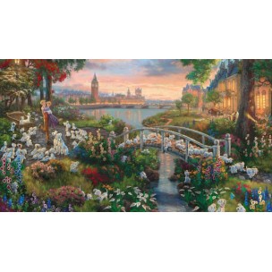 Puzzle 101 Dalmatians 2D 1000 Κομμάτια