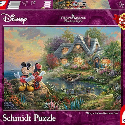 Puzzle Thomas Kinkade: Disney Mickey & Minnie 2D 1000 Κομμάτια