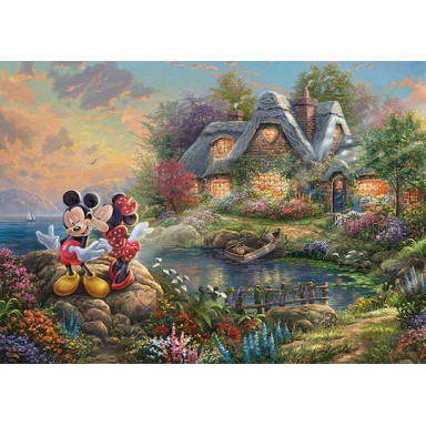 Puzzle Thomas Kinkade: Disney Mickey & Minnie 2D 1000 Κομμάτια