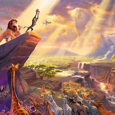 Puzzle Disney The Lion King 2D 1000 Κομμάτια