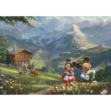 Puzzle Mickey & Minnie 2D 1000 Κομμάτια
