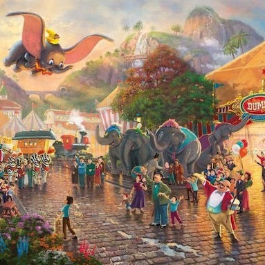 Puzzle Dumbo 2D 1000 Κομμάτια