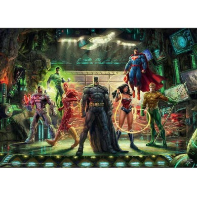 Schmidt Spiele Schmidt Spiele Thomas Kinkade Studios Dc Justice League Jigsaw Puzzle 1000 Pieces