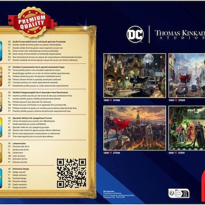 Schmidt Spiele Schmidt Spiele Thomas Kinkade Studios Dc Justice League Jigsaw Puzzle 1000 Pieces