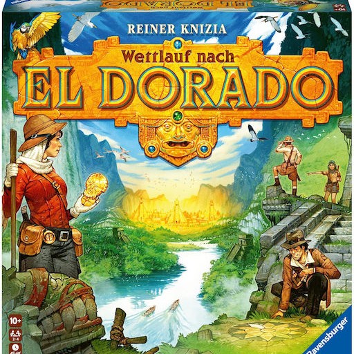 Επιτραπέζιο Παιχνίδι Wettlauf Nach El Dorado για 2-4 Παίκτες 10+ Ετών (GER) Ravensburger