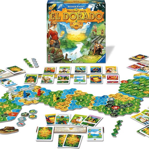 Επιτραπέζιο Παιχνίδι Wettlauf Nach El Dorado για 2-4 Παίκτες 10+ Ετών (GER) Ravensburger