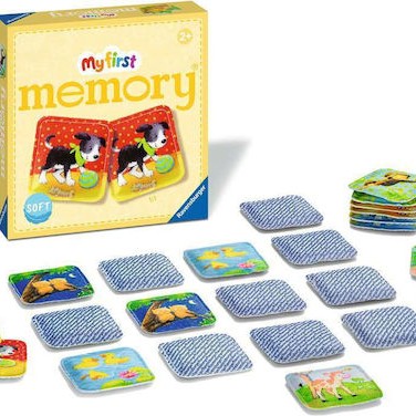 Επιτραπέζιο Παιχνίδι My First Memory Ζωάκια για 1+ Παίκτες 2+ Ετών Ravensburger