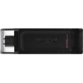 Kingston DataTraveler 70 256GB USB 3.2 Stick με σύνδεση USB-C Μαύρο