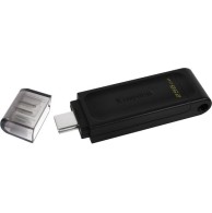 Kingston DataTraveler 70 256GB USB 3.2 Stick με σύνδεση USB-C Μαύρο