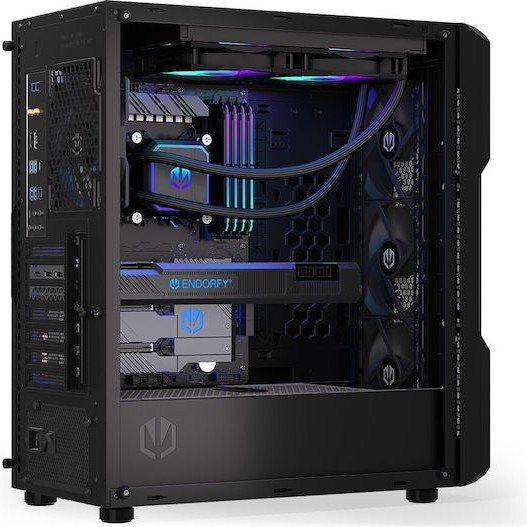 Endorfy Navis F240 Υδρόψυξη Επεξεργαστή Διπλού Ανεμιστήρα 120mm για Socket AM4/AM5/1700/1200/115x με ARGB Φωτισμό