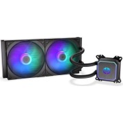 Endorfy Navis F280 Υδρόψυξη Επεξεργαστή Διπλού Ανεμιστήρα 120mm για Socket AM4/AM5/1700/1200/115x με ARGB Φωτισμό