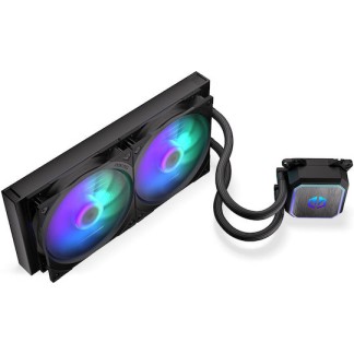 Endorfy Navis F280 Υδρόψυξη Επεξεργαστή Διπλού Ανεμιστήρα 120mm για Socket AM4/AM5/1700/1200/115x με ARGB Φωτισμό