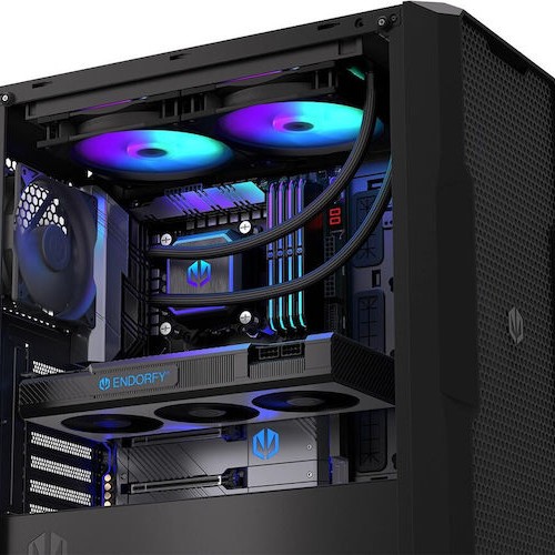 Endorfy Navis F280 Υδρόψυξη Επεξεργαστή Διπλού Ανεμιστήρα 120mm για Socket AM4/AM5/1700/1200/115x με ARGB Φωτισμό