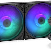 Endorfy Navis F360 ARGB Υδρόψυξη Επεξεργαστή Διπλού Ανεμιστήρα 120mm για Socket AM4/AM5/1700/1200/115x