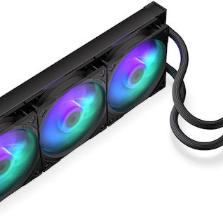 Endorfy Navis F360 ARGB Υδρόψυξη Επεξεργαστή Διπλού Ανεμιστήρα 120mm για Socket AM4/AM5/1700/1200/115x