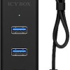 Icy Box USB 3.0 Hub 4 Θυρών με σύνδεση USB-A
