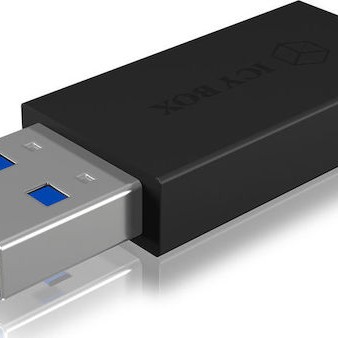 Icy Box Icy Box Μετατροπέας USB-A male σε USB-C female 1τμχ