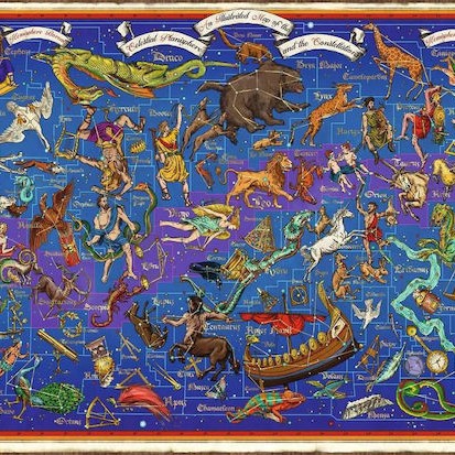 Puzzle Constellations 2D 2000 Κομμάτια