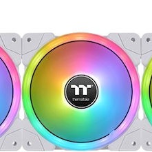 Thermaltake Swafan Ex12 Case Fan 120mm με RGB Φωτισμό και Σύνδεση 9-Pin Λευκό