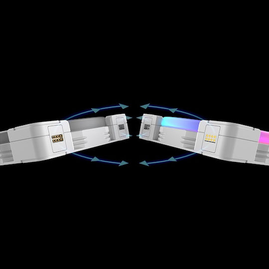 Thermaltake Swafan Ex14 Case Fan 140mm με RGB Φωτισμό και Σύνδεση 9-Pin Λευκό