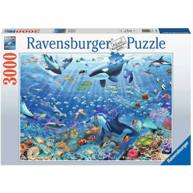 Puzzle Colorful Underwater Fun 2D 3000 Κομμάτια