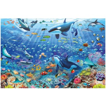 Puzzle Colorful Underwater Fun 2D 3000 Κομμάτια