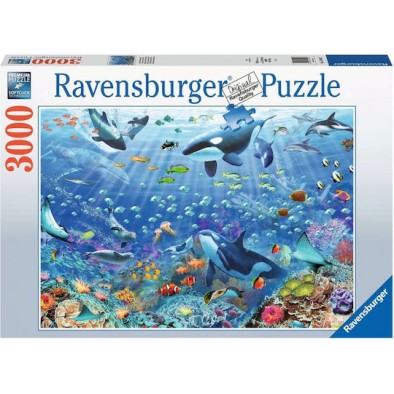 Puzzle Colorful Underwater Fun 2D 3000 Κομμάτια