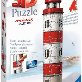 Puzzle Mini Leuchtturm 3D 54 Κομμάτια