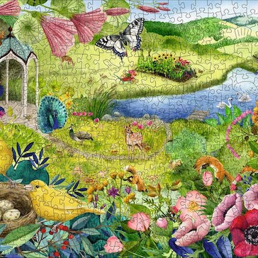 Puzzle Wildlife Garden 2D 500 Κομμάτια