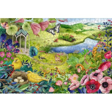 Puzzle Wildlife Garden 2D 500 Κομμάτια