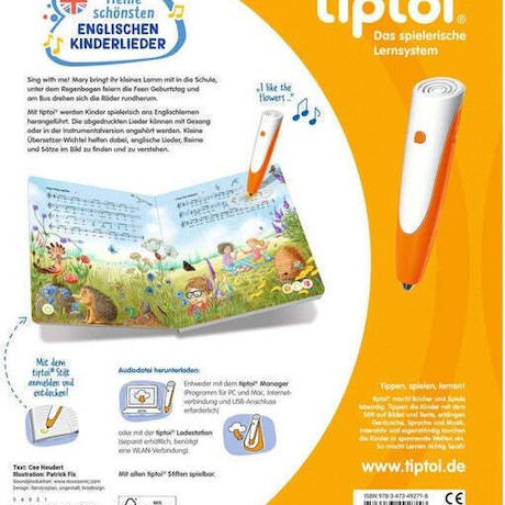 Tiptoi Τα Πιο Όμορφα Αγγλικά Τραγούδια