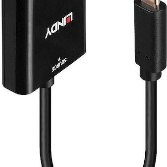 Lindy Μετατροπέας USB-C male σε DisplayPort female (43269)