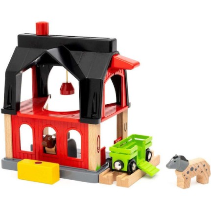 Brio Toys Παιχνίδι Μινιατούρα Animal Barn για 3+ Ετών 18εκ.