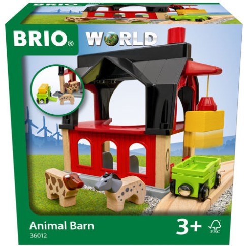 Brio Toys Παιχνίδι Μινιατούρα Animal Barn για 3+ Ετών 18εκ.
