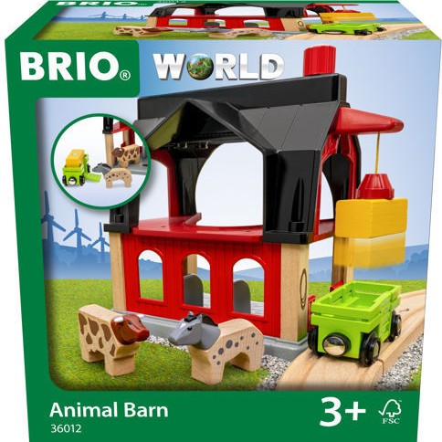 Brio Toys Παιχνίδι Μινιατούρα Animal Barn για 3+ Ετών 18εκ.