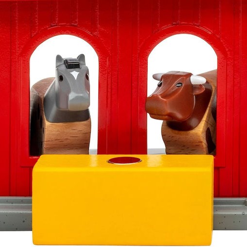 Brio Toys Παιχνίδι Μινιατούρα Animal Barn για 3+ Ετών 18εκ.