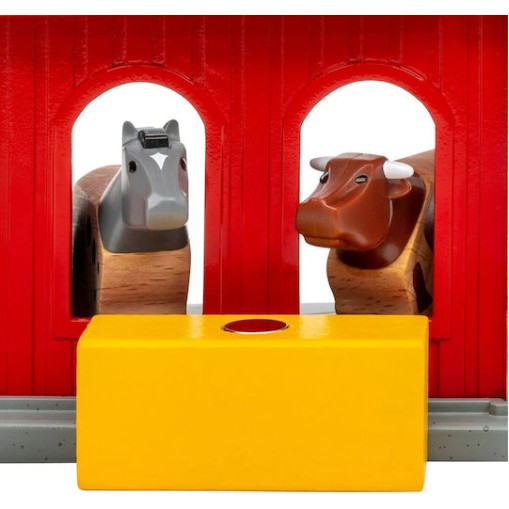 Brio Toys Παιχνίδι Μινιατούρα Animal Barn για 3+ Ετών 18εκ.