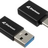 Sharkoon OfficePal Μετατροπέας USB-C male σε USB-A female
