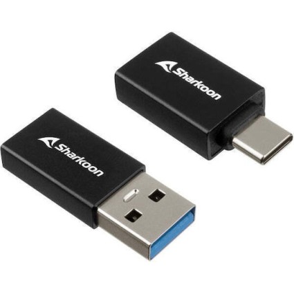 Sharkoon OfficePal Μετατροπέας USB-C male σε USB-A female