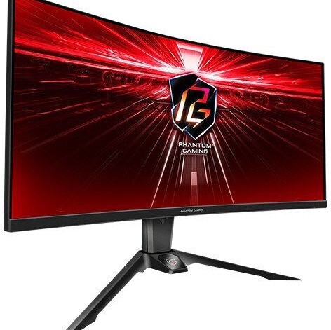 ASRock PG34WQ15R2B Ultrawide VA HDR Curved Gaming Monitor 34