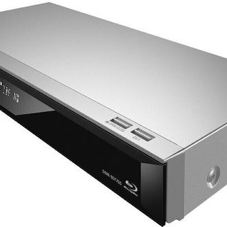 Panasonic Blu-Ray Player DMR-BST765AG Ενσωματωμένο WiFi με Δυνατότητα Εγγραφής Blu-Ray/DVD και USB Media Player Ασημί