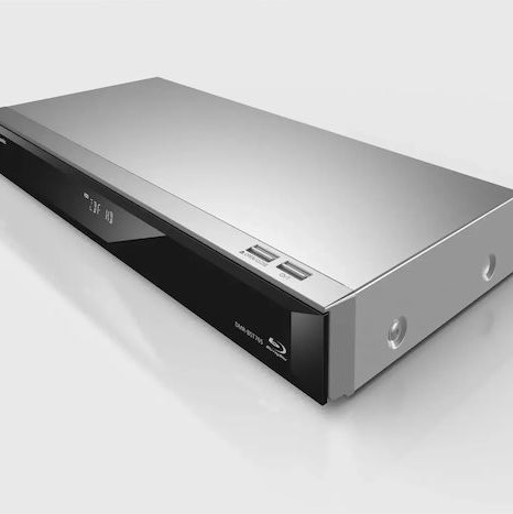 Panasonic Blu-Ray Player DMR-BST765AG Ενσωματωμένο WiFi με Δυνατότητα Εγγραφής Blu-Ray/DVD και USB Media Player Ασημί