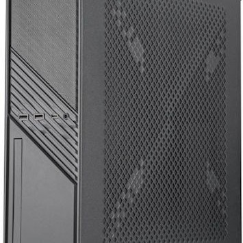 Silverstone Milo 12 Mini Tower Κουτί Υπολογιστή Μαύρο