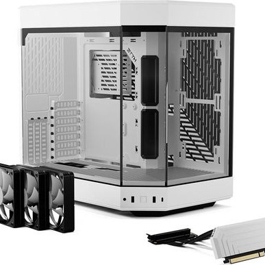 HYTE Y60 Gaming Midi Tower Κουτί Υπολογιστή με Πλαϊνό Παράθυρο White